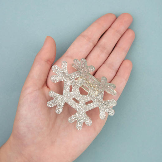 北京仓｜Coucou Suzette-Snowflake-雪花 发抓［法国设计师］ 商品图4