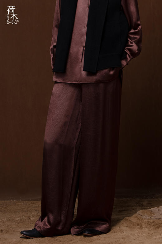 荷木HEMU丨沙帛·裤子 商品图3