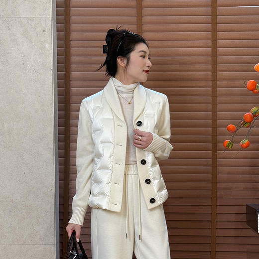 【预售7天】良木礼羊绒鹅绒服（D25102706） 商品图4