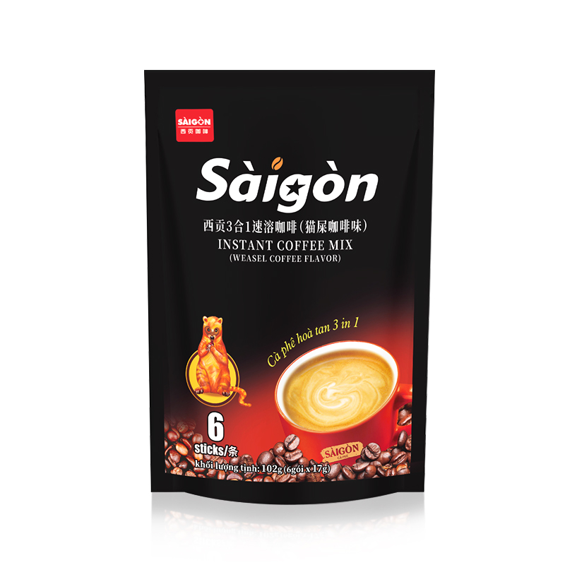 【积分兑换】102g咖啡猫屎咖啡味6条体验装