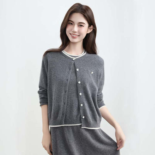 VogoPetite针织开衫100%山羊绒BP133F1506 商品图2