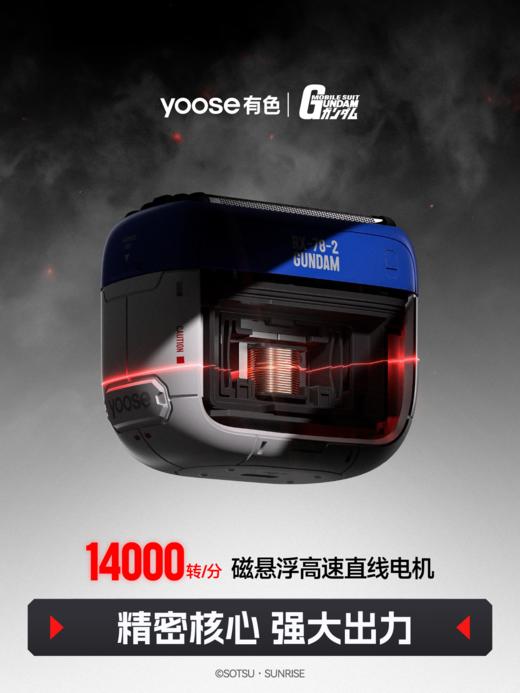 W-YOOSE有色-高达联名剃须刀往复式 商品图2