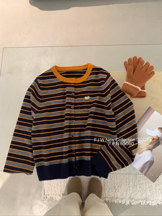 条纹开衫65060 商品图1