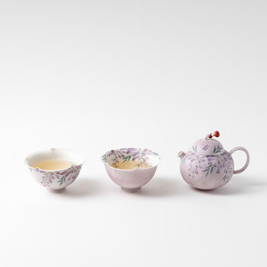 W-YSCH-1036 藤香花絮一壶两杯小套装 商品图4