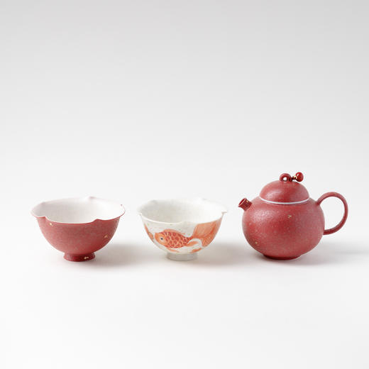 B-YSCH-1022 随行鲤愿一壶两杯小套装 商品图2