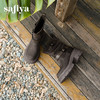 预售|Safiya/索菲娅2025小个子厚底增高皮带扣百搭复古中筒堆堆西部靴SFD4116M69 商品缩略图5