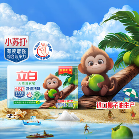 【分仓直发包邮】立白天然洗衣皂（植萃柠檬清香）260g*2块