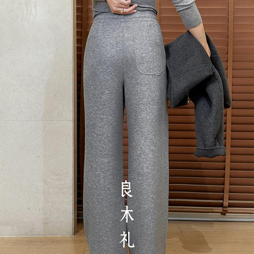 【不退不换/预售7天】良木礼直筒休闲神裤1号（改短版）（1731） 商品图4