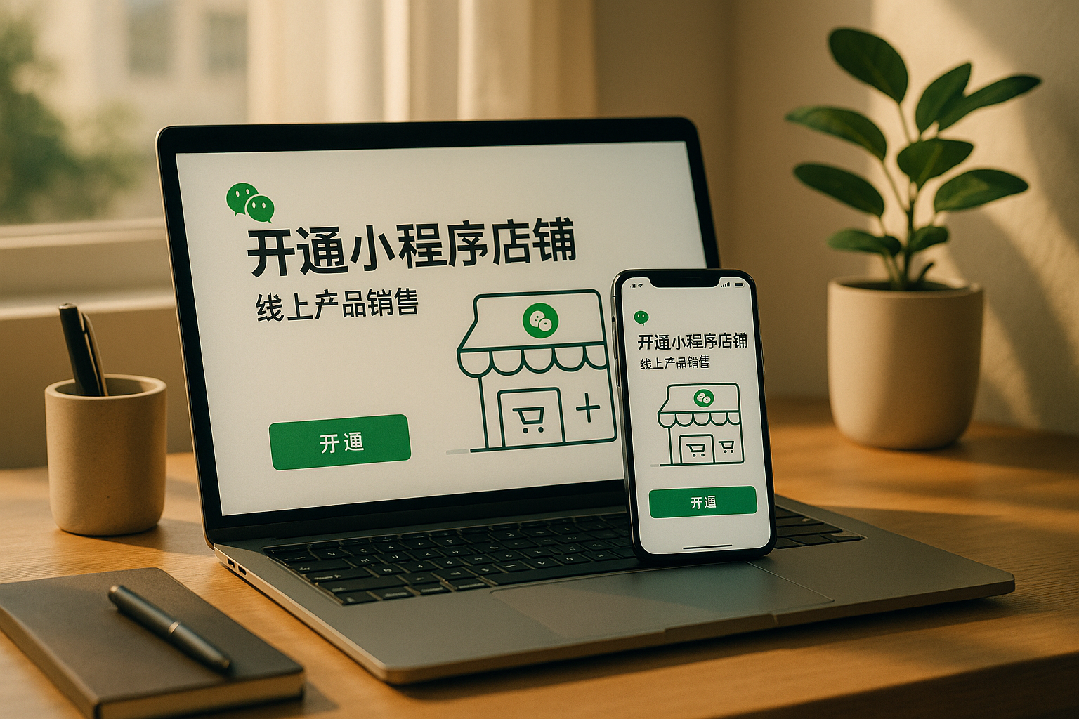 需要什么条件才能开通微信小程序店铺？