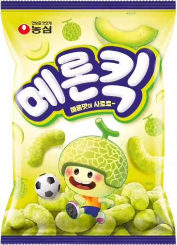 农心 哈密瓜味膨化60g농심 메론킥60g 商品图0