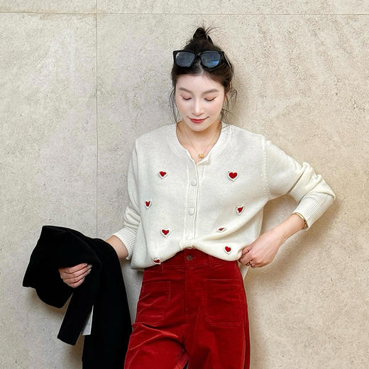 【特价不退不换】良木礼羊毛开衫（D25102321） 商品图1