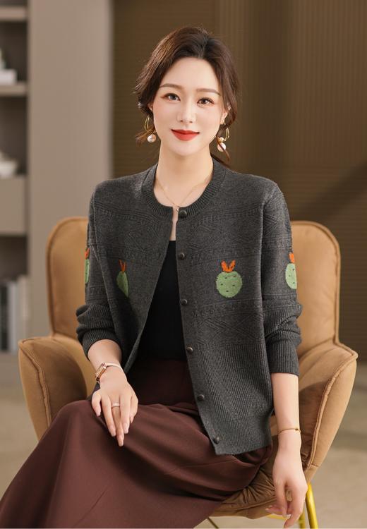 羊毛开衫2583 商品图2