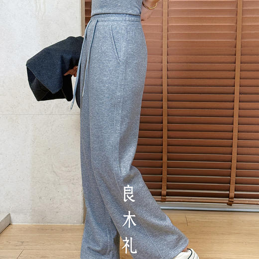 【不退不换/预售7天】良木礼直筒休闲神裤1号（改短版）（1731） 商品图1