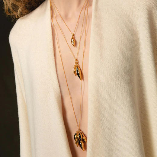 订购6周到｜Chan Luu-Peapod-豌豆 金色 淡水珍珠 项链［美国设计师］ 商品图2