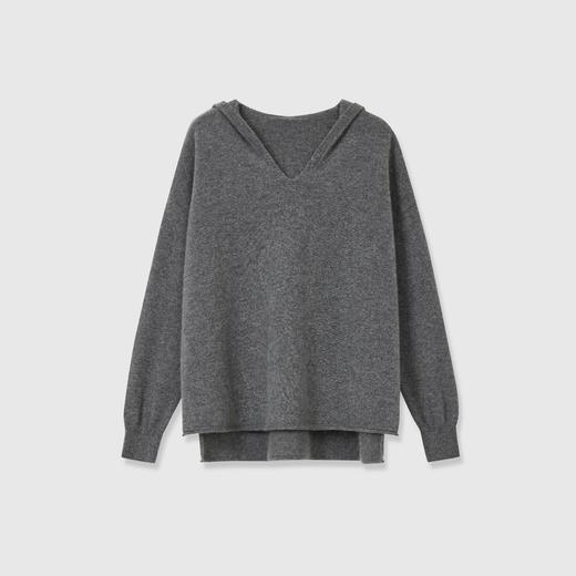 宽松连帽羊绒衫 商品图2