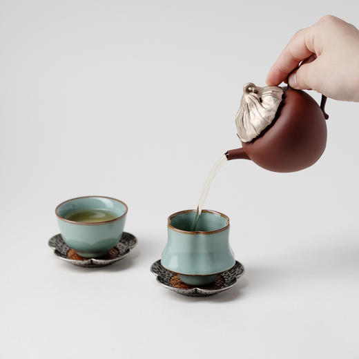 B-YSCH-1020 东方紫宴一壶两杯小套装 商品图2