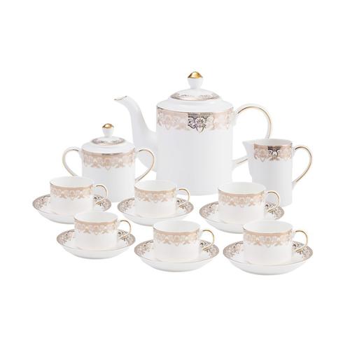 雷澳娜/REONE 15头欧式咖啡具套装咖啡杯碟下午茶具茶杯家用礼品 商品图1