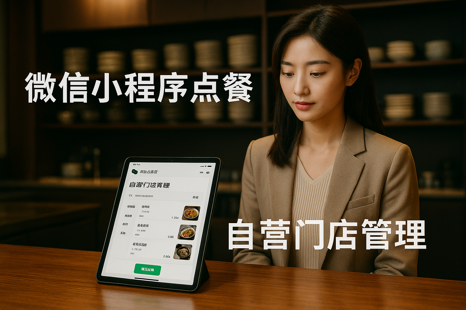 为什么选择自建微信小程序做线上餐饮店？