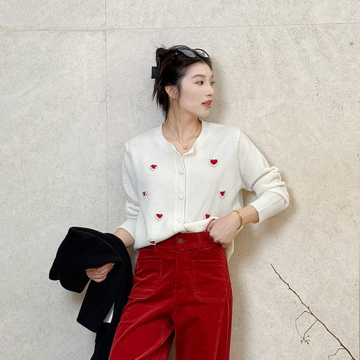 【特价不退不换】良木礼羊毛开衫（D25102321） 商品图4