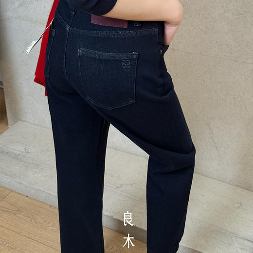 【特价不退换】【预售7天/加绒】良木礼九分法棍牛仔裤（良木2号）（D25103866） 商品图1