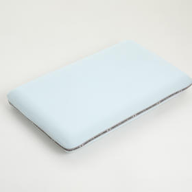 豆芙深睡记忆棉亲子枕-蓝色