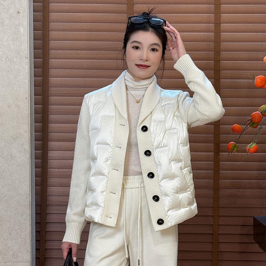 【预售7天】良木礼羊绒鹅绒服（D25102706） 商品图0