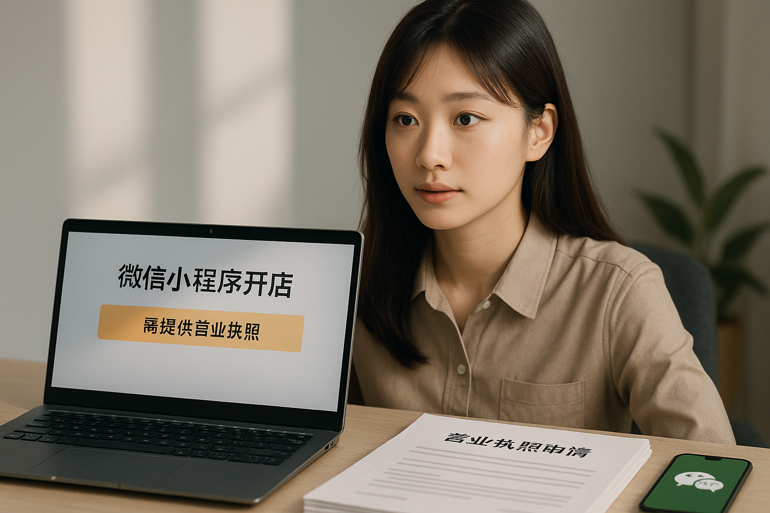 微信小程序开店对营业执照的基础要求是什么？