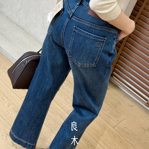 【特价不退换】【预售7天/加绒】良木礼九分法棍牛仔裤（良木1号）（D25103867） 商品图2