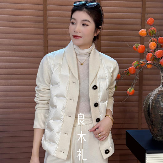 【预售7天】良木礼羊绒鹅绒服（D25102706） 商品图1