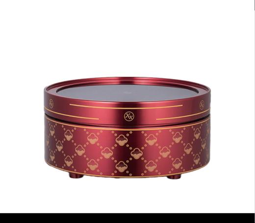 晋芳电陶炉晋芳圆融团花电陶炉透明色玻璃壶套装 商品图2