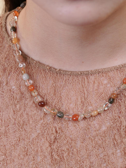 发晶串珠项链 商品图5