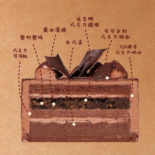 【70%醇香黑巧】来自科特迪瓦的单一产地的巧克力，拥有花香，浓郁苦味，木质调香气的一款巧克力，融入橙子果香，“苦巧党”必选款～ 商品图1