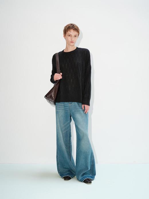 全羊绒肌理毛衫 商品图4