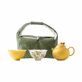 B-YSCH-1021 金桂飘香一壶两杯小套装