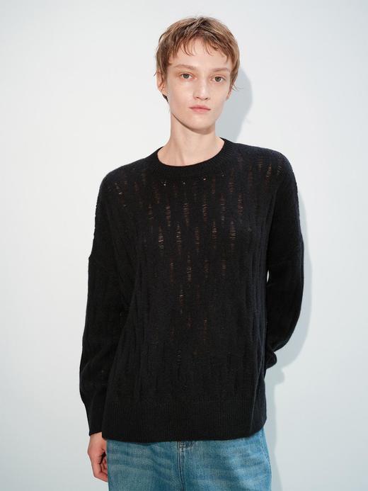 全羊绒肌理毛衫 商品图3