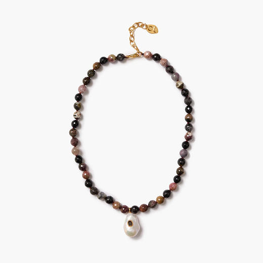 订购6周到｜Chan Luu-Oasis-绿洲 碧玺 巴洛克珍珠 串珠 项链［美国设计师］ 商品图0