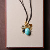北京仓｜Chan Luu-Traveler-绿松石 吊坠 皮革绳 项链［美国设计师］ 商品缩略图0