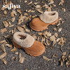 Safiya/索菲娅2025一脚蹬丑萌厚底增高懒人外穿加绒保暖雪地靴SFD4112048 商品缩略图2