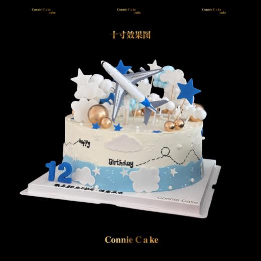 梦想起航 飞机主题蛋糕 商品图5