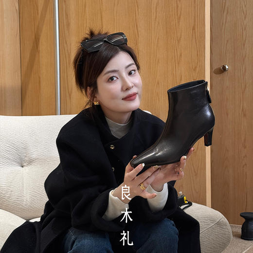 【特价不退不换】【预售7天】良木礼牛皮鞋（D25103452） 商品图4