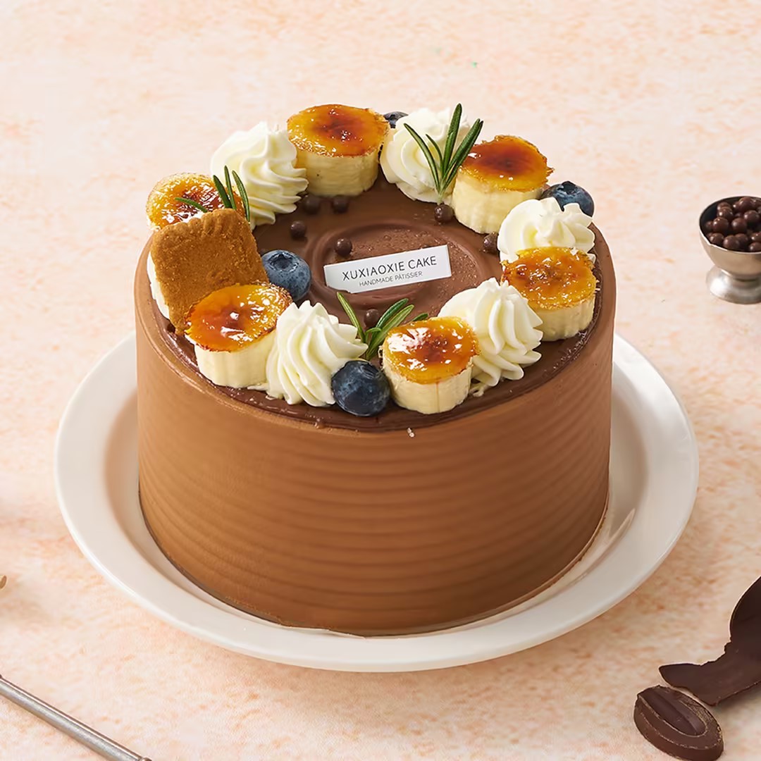 【巧克力焦糖香蕉】这三者结合就是王者组合，超融合的口感。