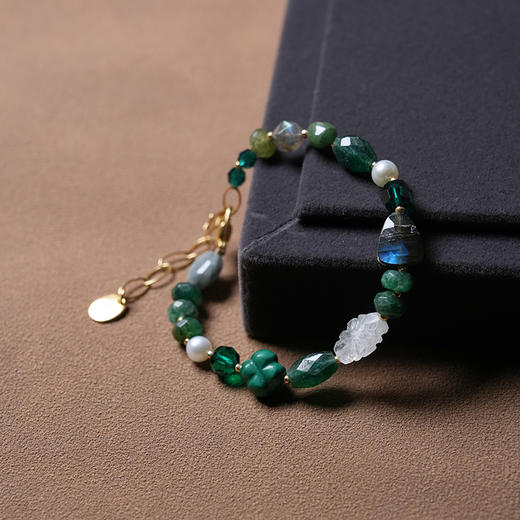 北京仓｜Chan Luu-VIOLA-拉长石 砂金石 手链［美国设计师］ 商品图1