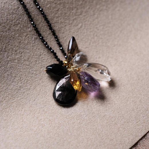 北京仓｜Chan Luu-Trove-多宝石 吊坠 尖晶石 串珠 项链［美国设计师］ 商品图3