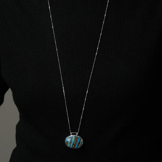 北京仓｜Chan Luu-Aruba-绿松石 吊坠 长项链［美国设计师］ 商品图1