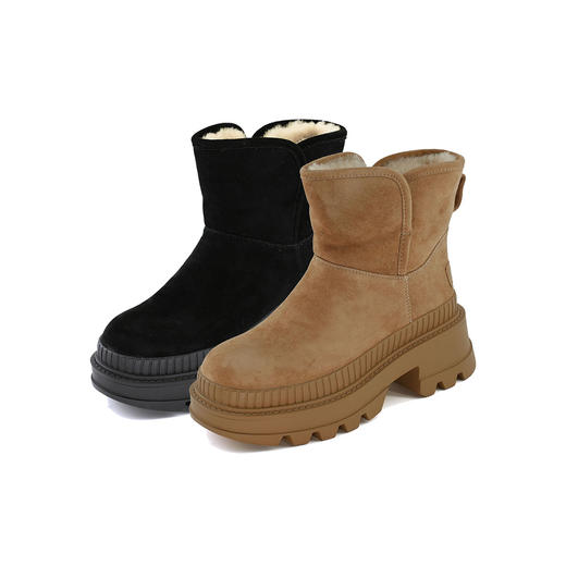 Westory冬季厚底加绒保暖短靴雪地靴W22DS82591 商品图0