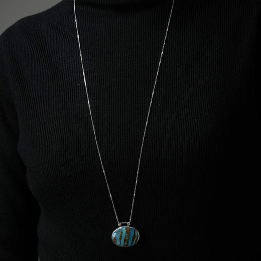 北京仓｜Chan Luu-Aruba-绿松石 吊坠 长项链［美国设计师］ 商品图4