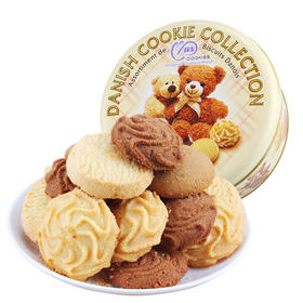 麦阿思小熊松脆曲奇饼干300g