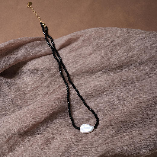 北京仓｜Chan Luu-Claire-珍珠 吊坠 缟玛瑙 串珠 项链［美国设计师］ 商品图0