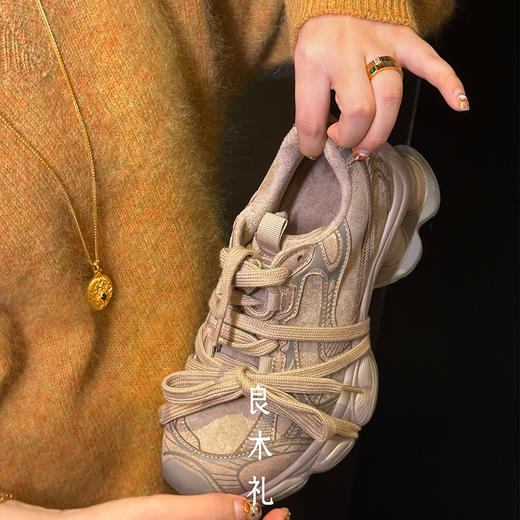 【特价不退不换】【预售7天】良木礼休闲老爹鞋（D25103360） 商品图3