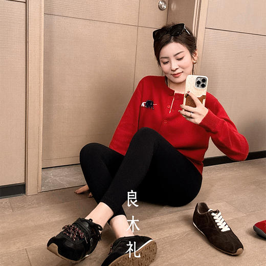 【特价不退换】【预售7天】良木礼山羊绒开衫（D25102825F） 商品图4